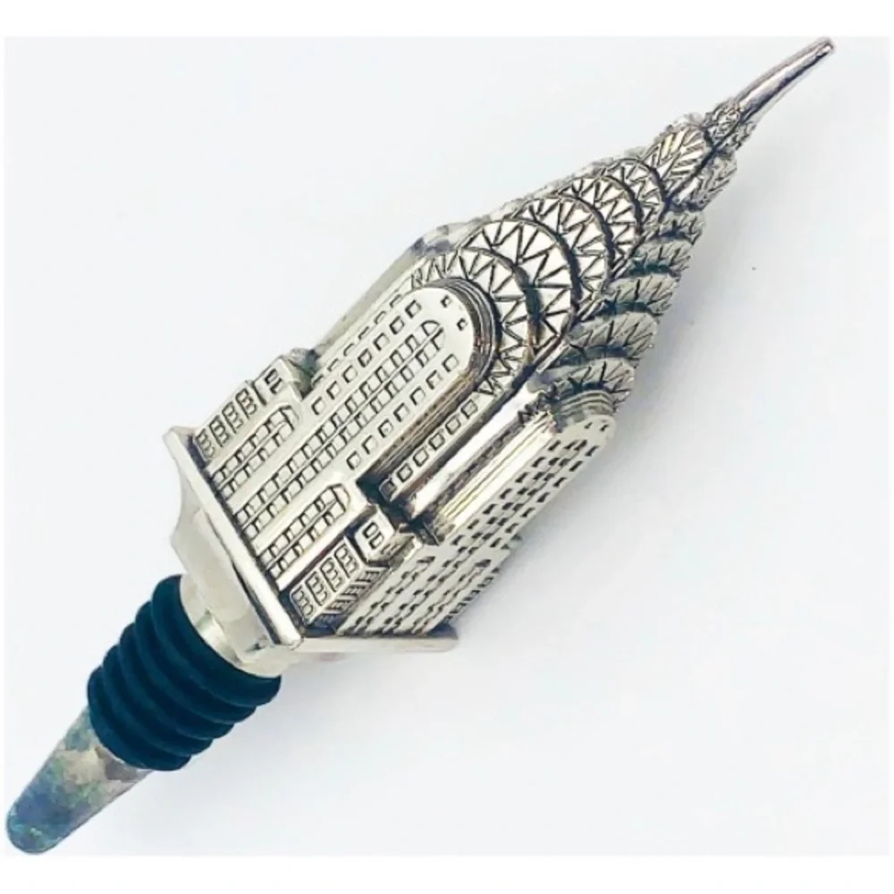 NYC Bottle Stopper new in box Chrysler Building in New York city